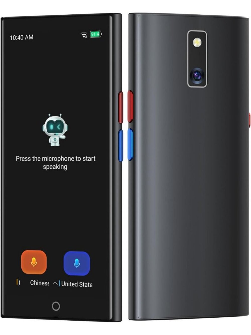 Upgraded Two-Way Voice Translator Device, 150 Languages, Offline/Online, HD